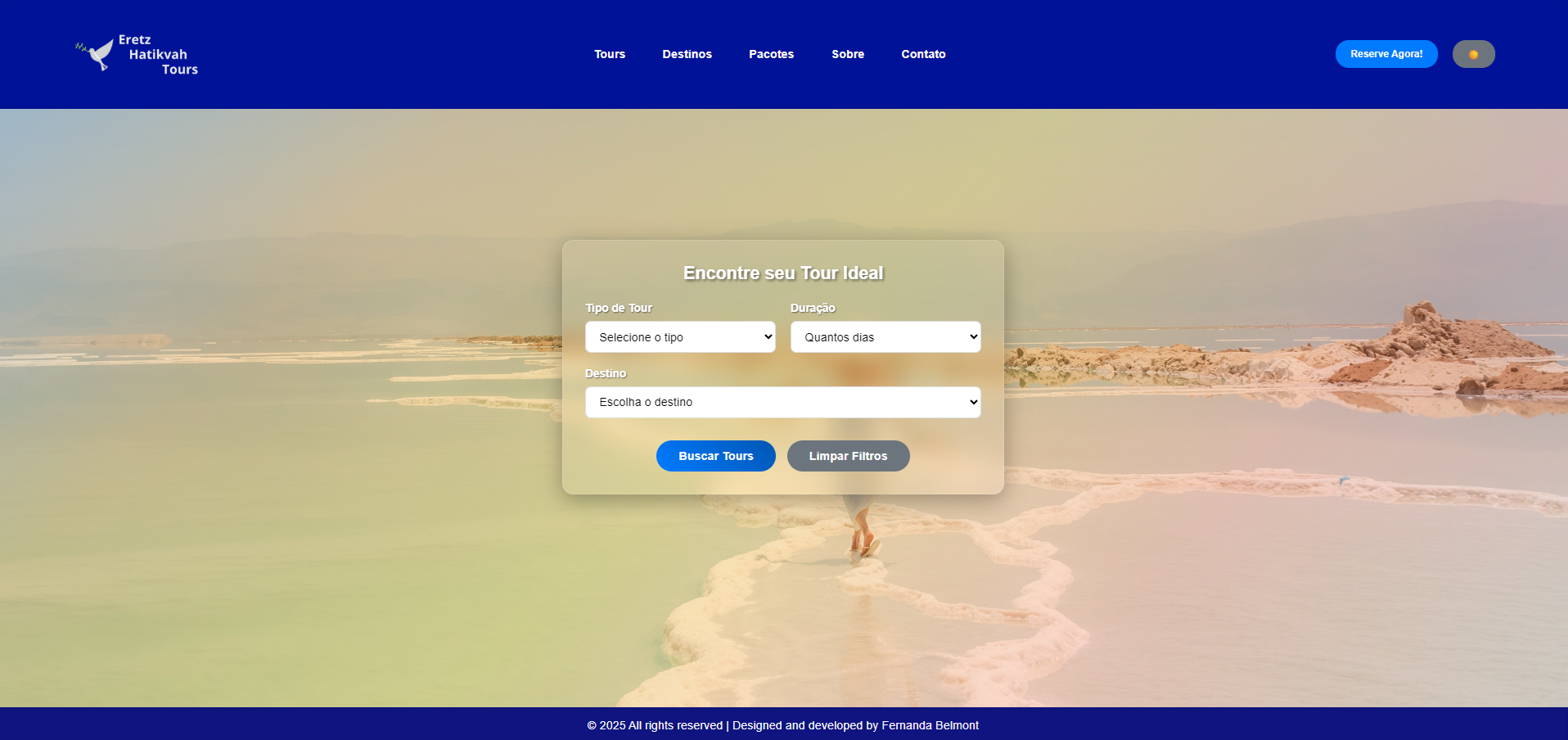 Eretz Hatikvah Tours Project